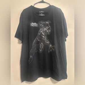 Marvel Avengers Black Panther T-Shirt in Black